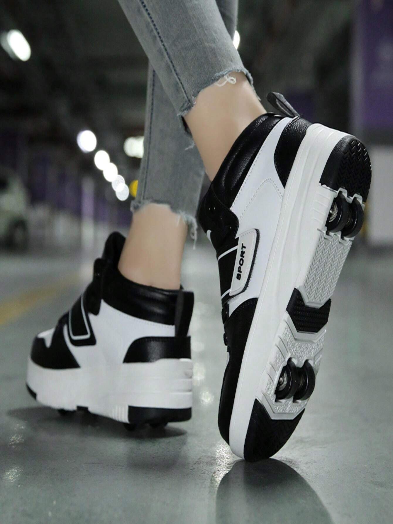 8Wheel Detachable Inline Skates Shoes For Men And Women, With