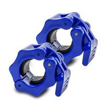 1-2" Inch Dumbbell Barbell Clamps Quick Release Standard Bar Weight Plates Nuts Clip - 紅色 - 查看 10