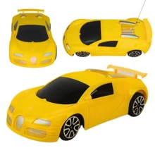 Carrinho Controle Remoto De Volante Carro Brinquedo Infantil - Amarelo - Visão 8