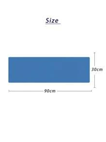 1pc 30x90cm Multicolor Quick-Drying Beach Towel, Outdoor Sport Fitness Portable Cold Towel, Cool Feeling Sports Towel With Independent Packaging, Summer,School,Back To School,Travel,Travel Essentials,Home Essentials,Towel,Skin Care