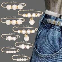 4 piezas de clips de hebilla de alta calidad para ajuste de ropa, apriete y compresión de cintura con clip para el pecho, una gran herramienta para arreglar pantalones demasiado grandes o sueltos