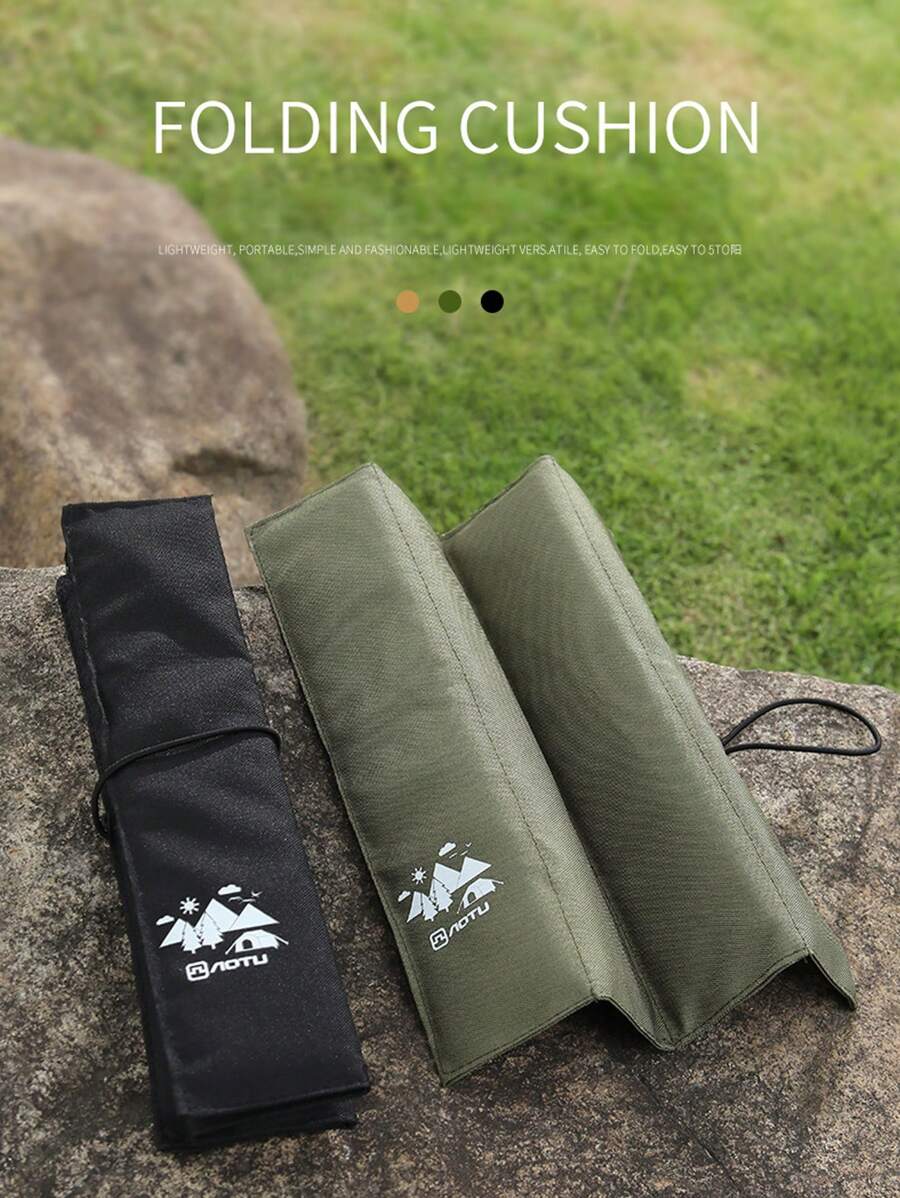 1 Camping Hiking Hiking Accessory Portable Waterproof Picnic Mat Waterproof Mat Camping Ground Mat Thickened Small Folding Seat For Outdoor Beach Travel