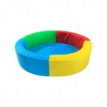 DIDJIGF Alberca de pelotas+50 PELOTAS DE REGALO *2 pzs.* Multicolor Para estimulación temprana - Multicolor - Ver 2