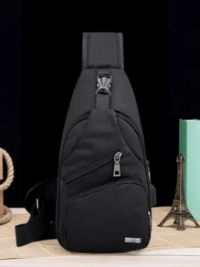 Mochila Cruzada Bluelander: Impermeable, Antirrobo y con Carga USB