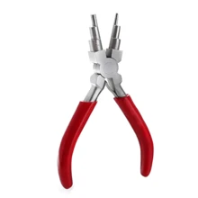1 à 4 pièces Ensemble d'outils de pince pour la fabrication de bijoux, comprenant des pinces à 6 étapes, des pinces de type S larges, des pinces à bec rond de 9 aiguilles, des pinces à bec coudé, des pinces à bec de canard, des pinces à bec rond, des pinces pour tenir les perles, des pinces à bijoux, des pinces coupantes, des pinces à bec coudé, des pinces à bec plat, des pinces à mâchoires en nylon, pour le DIY de bijoux, des pinces à bec demi-rond, un outil de bobinage de fil circulaire, un ensemble de 6 pièces de pinces artisanales (couleurs aléatoires)