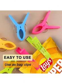 Beach Chair Towel Clips-Cruise Essentials, Pool Chair Clips Large Hanging Clip Clamps Beach Towel Holder Clothes Pegs To Keep Your Towel From Blowing Away, Vacation Beach Must Have