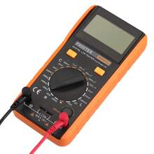 Medidor LCR Multímetro Tester para medir capacitancia, resistencia e inductancia con pantalla LCD de sobrerrango (sin batería) - Naranja - Ver 8