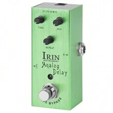 IRIN IRIN AN Series Multi-Color Electric Guitar Single-Block Effect Pedal, Aluminum Alloy Portable, Suitable For Adult Performance (Includes Various Sound Effects)
