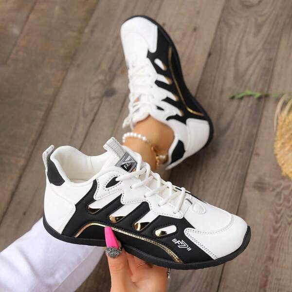 Damen Leder Freizeitschuhe 2024 Frühjahr/herbst Neue Bequeme Und Vielseitige Jugend Paar Sportschuhe
