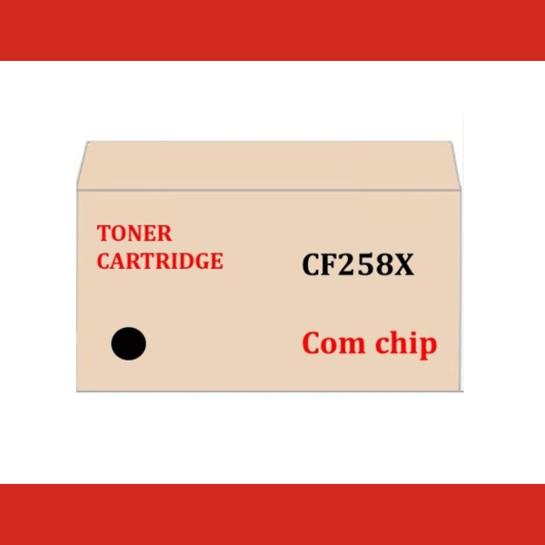 TONER CF258X (58X) 10K COMPATÍVEL COM CHIP PARA M428FDW M404DW M428DW M404