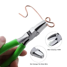 1 à 4 pièces Ensemble d'outils de pince pour la fabrication de bijoux, comprenant des pinces à 6 étapes, des pinces de type S larges, des pinces à bec rond de 9 aiguilles, des pinces à bec coudé, des pinces à bec de canard, des pinces à bec rond, des pinces pour tenir les perles, des pinces à bijoux, des pinces coupantes, des pinces à bec coudé, des pinces à bec plat, des pinces à mâchoires en nylon, pour le DIY de bijoux, des pinces à bec demi-rond, un outil de bobinage de fil circulaire, un ensemble de 6 pièces de pinces artisanales (couleurs aléatoires)