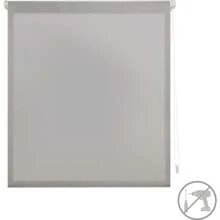 Easyfix Smooth Translucent Roller Blind Size 37x180 Width X Height - Blind WITHOUT TOOLS Fabric Size 34x175 - Blind WITHOUT DRILLING - Grey - View 1