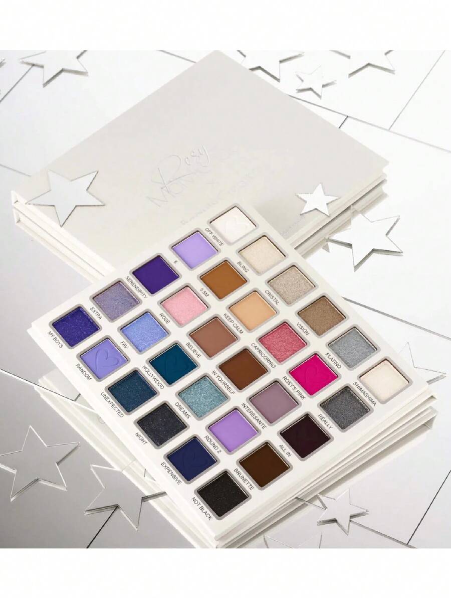 Paleta De Sombras Rosy McMichael Beauty Creations - transparente - Ver 1