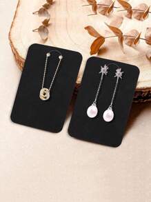 50/100pcs Jewelry Display Card Gift Packaging Cardboard Keychain Paper Card