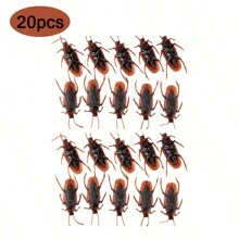 5/10/20 件，逼真的假蟑螂玩具 - 恶作剧和派对用品、玩具、恶作剧、玩具 - 彩色 - 查看 15