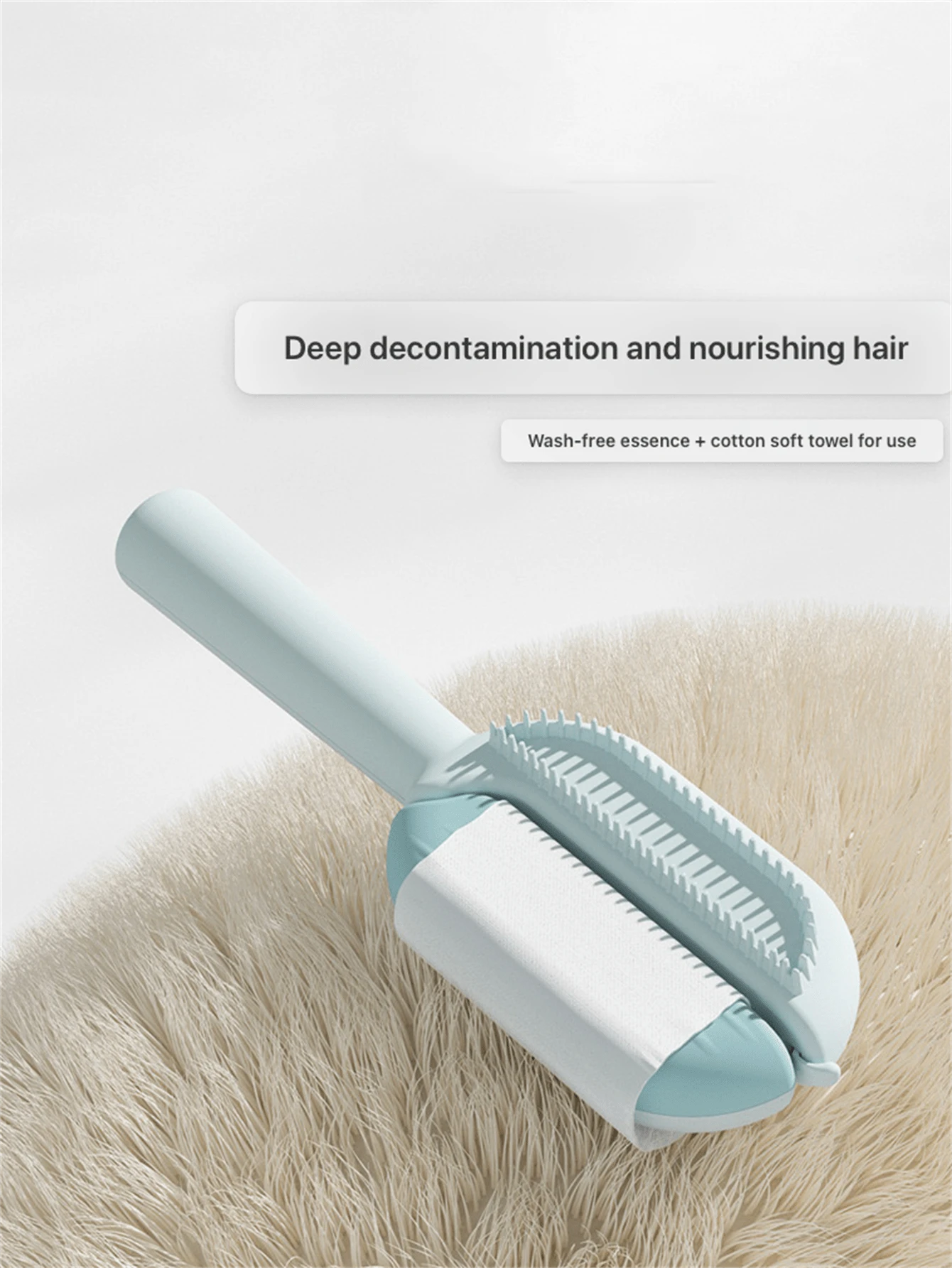 Pet Comb With Water Tank For Floating Hair Removal And Cleaning, Suitable For Dogs And Cats To