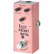 IRIN IRIN AN Series Multi-Color Electric Guitar Single-Block Effect Pedal, Aluminum Alloy Portable, Suitable For Adult Performance (Includes Various Sound Effects)