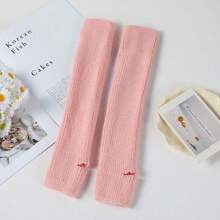 Mangas de pierna de baile latino de ballet con hilo de punto para protección deportiva, piernas y pies cálidos y calcetines de yoga cálidos - Multicolor - Ver 7