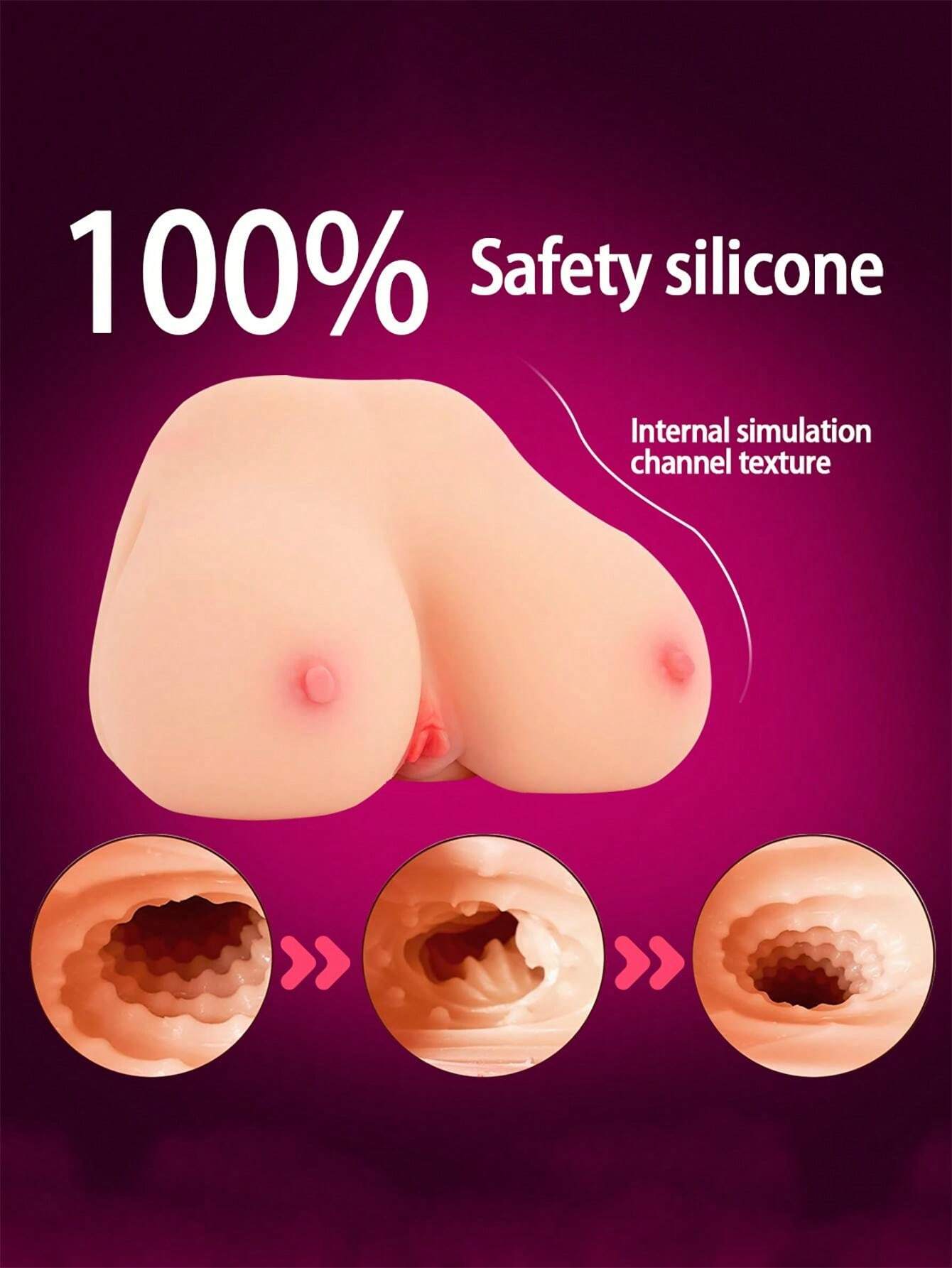 Svakom Hedy X - Mn Masturbatore Per Pene N TPE A Forma D Uovo, Pack - Foto 5