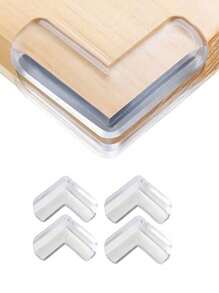 Protetor De Quina Silicone Mesa Segurança Para Crianças E Bebes Proteção