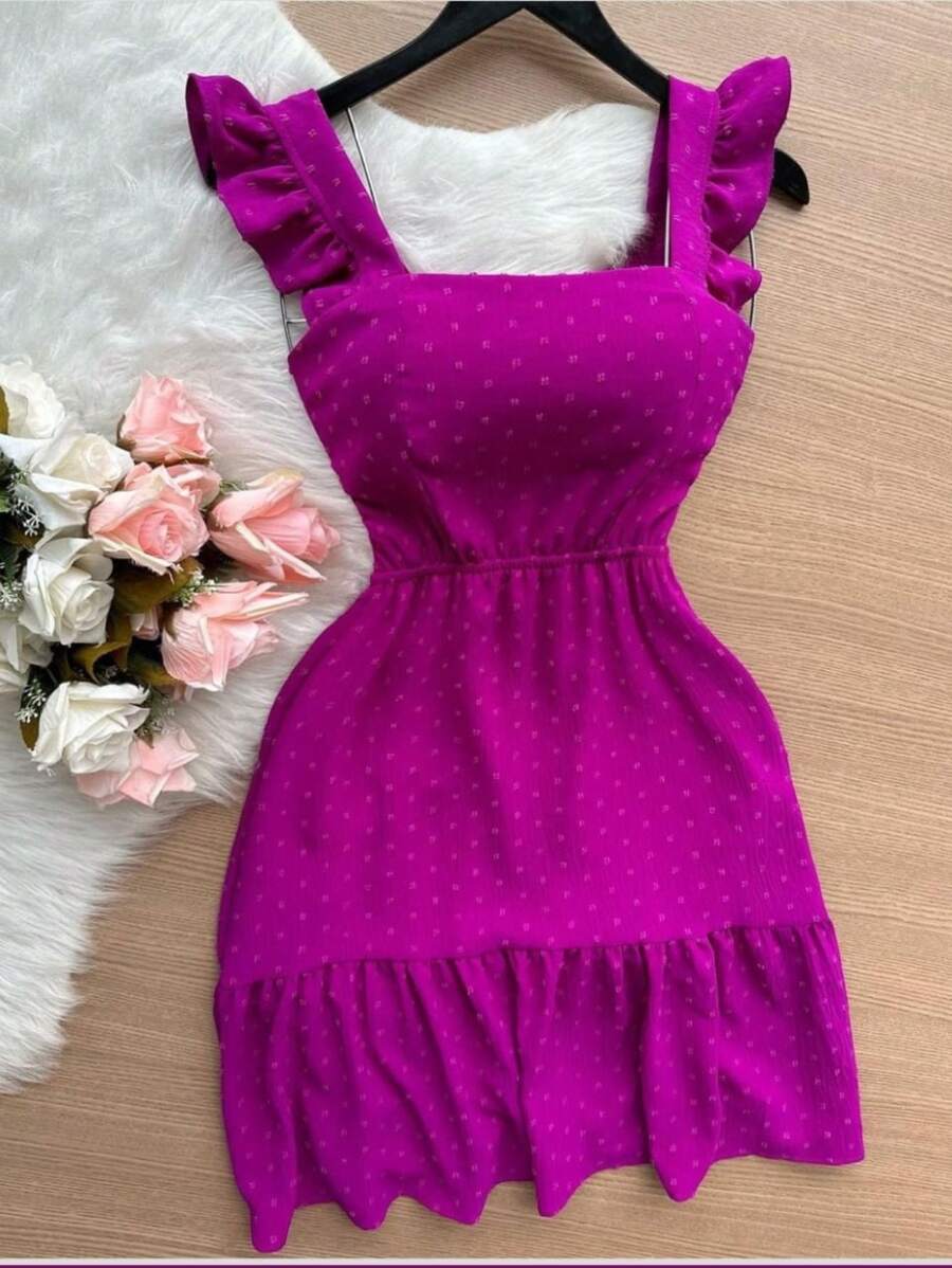 Women Dresses - 紫色 - 查看 1