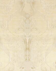 Luxury Fancy Jacquard Design Room Darkening Curtain Panel With Attached Waterfall Valance, 54 By 84-Inch Solid Plain Colors Rod Pocket Modern Semi Blackout For Living Room Bedroom And Dining Room - 米色 - 查看 4