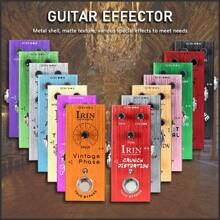 IRIN IRIN AN Series Multi-Color Electric Guitar Single-Block Effect Pedal, Aluminum Alloy Portable, Suitable For Adult Performance (Includes Various Sound Effects)