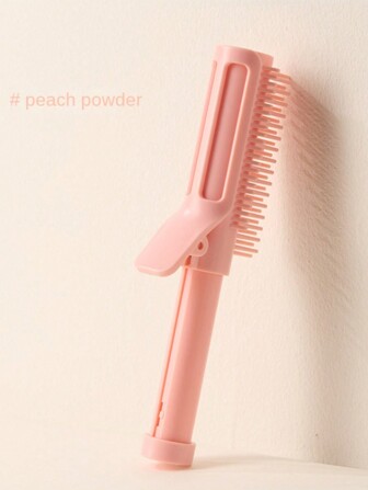1pc High-Top Stretchable Hair Curling Comb Hair Styling, Portable Curling Iron & Straightening Iron Hair Comb