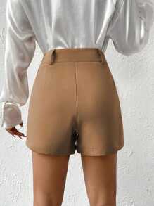 Women Shorts - màu nâu - Xem 2