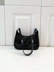 Fashionable And Simple Shoulder Bag That Matches All Styles, Tready Crescent Moon Bag For Women