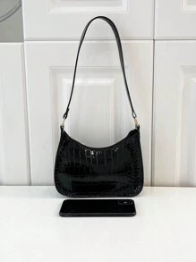 Fashionable And Simple Shoulder Bag That Matches All Styles, Tready Crescent Moon Bag For Women