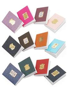 12pcs Dollhouse Miniature Books: 1/12 Scale Mini Realistic Classical Books For Study Room Bookshelf Decoration Model,Mini Books,Miniature,Mini Book,1:12 Miniatures,Mini Doll House Accessories,1:12 Miniature