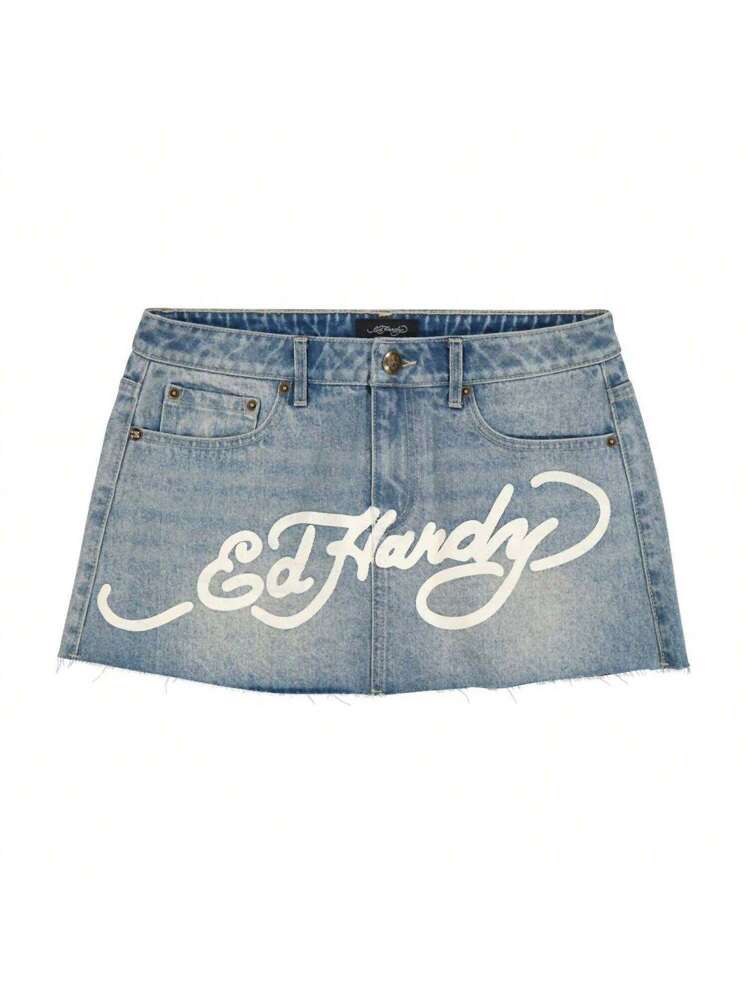 Ed Hardy ラインストーン ロングタンクトップ キャミソール　(USA製) Ed Hardy NYC Skirt Set - Pink 6 - TikTok Shop トップス