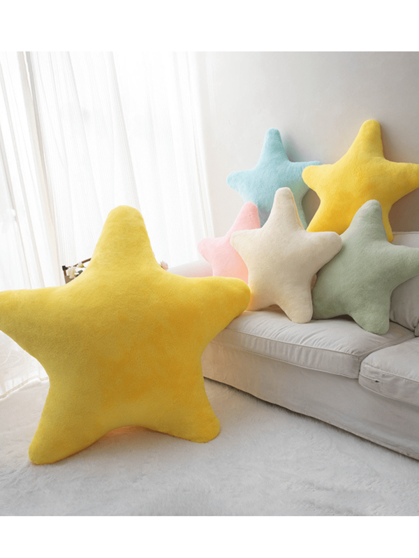 Christmas Decoration 80cm/31.4inch Soft Star Pillow Plush Cute Bedside Love Sofa Pillow Car Cushion Personalized Plushies Dolls Stuffed Animals Funny Girls Gift Bedroom Decor Home Decor Boys Girls Gifts Kids Birthday Gift Toys Home Decoration