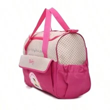 Set 5 Bolsas Pañalera Con Cambiador Bebe Botella Viaje Multiuso Mochila Articulos Unisex Para Bebes Muñecas Termica Impermeable De Maternidad Para Carreola Accesorios Backpack Moderna