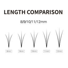 Mi Lông Vũ Tự Nhiên 3D Cụm 3 Mi Cong 0.07/C - C - Xem 5