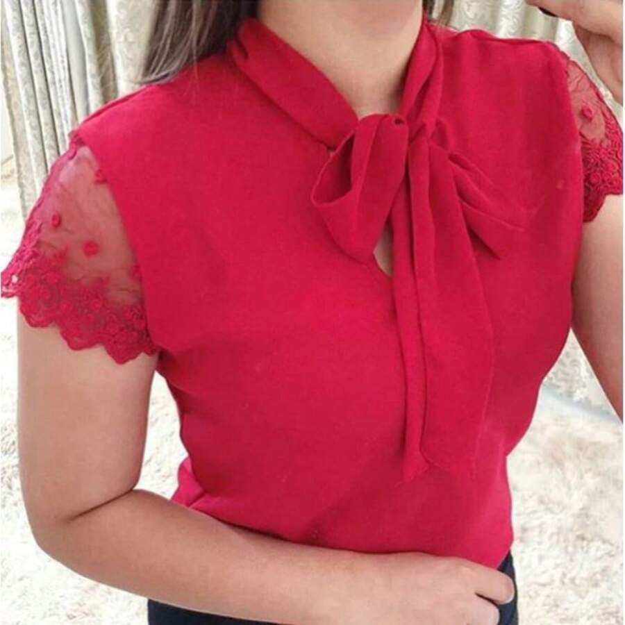 Women Blouses - Rojo - Ver 1