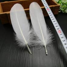50 piezas de plumas para manualidades decorativas hechas a mano - Rosa - Ver 3