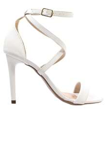 Sandália Salto Fino Bico Redondo Moda Verão Maravilhosa!