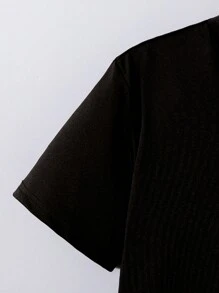 Tween Boy Sportswear Two-Piece Set, Casual And Versatile USA Letter Print Set, Suitable For Older Children