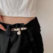 4 piezas de clips de hebilla de alta calidad para ajuste de ropa, apriete y compresión de cintura con clip para el pecho, una gran herramienta para arreglar pantalones demasiado grandes o sueltos