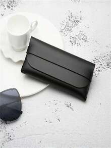 Multi-Functional Leather Eyeglass Case & Sunglasses Set, Soft Leather Glasses Case - Multicolor - View 5