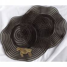 Women Straw Hat - 棕色 - 查看 4