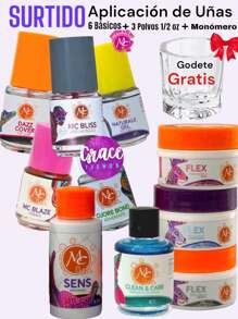 ASSORTMENT Basic Nail Application + McNails Gift - Pink - View 1