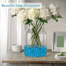 505pcs/Bag Luminous Pebbles, Glow In The Dark Stones, For Garden, Yard, Potted Plant Decoration, Walkways, Lawn, Aquarium And Fish Tank Decor