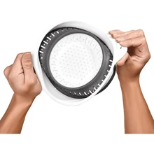 1 Pc Collapsible Colander And Strainer, Silicone Strainer Colanders & Food Strainers, For Vegetable And Fruit, Kitchen Essentials