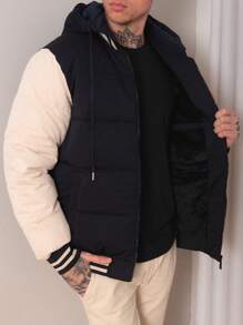 Men Winter Coats - Màu be - Xem 2