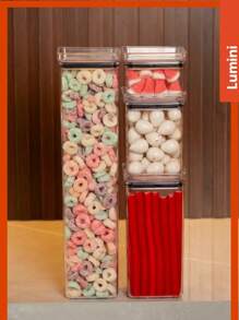 Bottles,Jars & Boxes - 套件 4 個 Lumini 壺 225ML,450ML,700ML,1,350ML - 查看 2