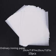 KTYSM 10Pcs Fuse Beads Ironing Paper 20x20cm Melting Beads Ironing Beads Accessories DIY Pixel Puzzle - Ordinary Ironing Paper - View 9