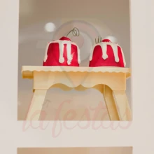 Kit With 10 Units Of Decorative Lace Table In Various Colors - 紫丁香色 - 查看 7